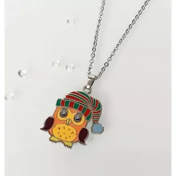 Řetízek Ocelový řetízek - sova