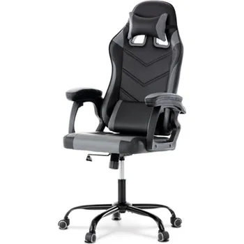 Herní židle Herní křeslo Autronic KA-L626 GREY šedé