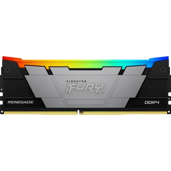 Operační paměť Kingston FURY Renegade/DDR4/16GB/3200MHz/CL16/1x16GB/RGB/Black KF432C16RB12A/16