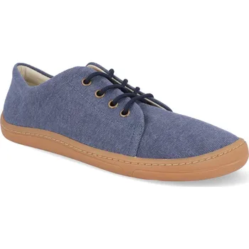 Dětská sportovní obuv Barefoot tenisky Froddo - Vegan laces blue modré Velikost: 33