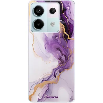 Pouzdro na mobilní telefon Odolné silikonové pouzdro iSaprio - Purple Gold Marble - Xiaomi Redmi Note 13 Pro 5G / Poco X6 5G