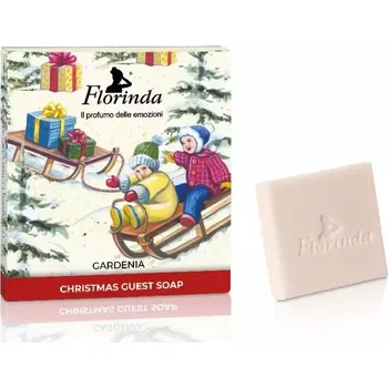 Koupelová pěna Florinda Vánoční dárkové balení mýdel Gardenia 4x25 g