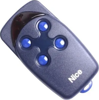 Dálkový ovladač vrat FLO4 dálkový ovladač Nice - 4-kanálový, pevný kód, 433,92 Mhz