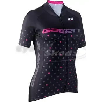 cyklistický dres Black Lady Gaerne - dámský dres