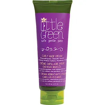 Vlasová regenerace Little Green Curly Hair krém na vlnité a kudrnaté vlasy pro děti 125 ml