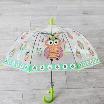 Deštník Dětský deštník s píšťalkou - zelená