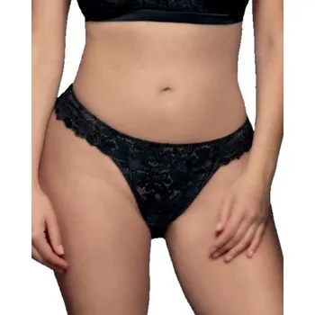 Kalhotky Dámské brazilky Lormar YOUR BODY SOFTY černé černá L