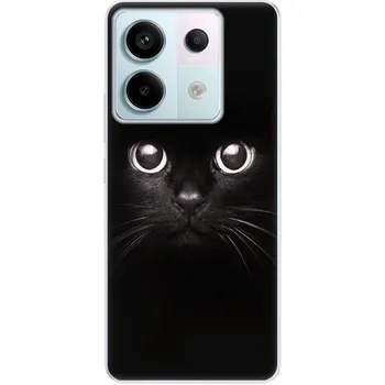 Pouzdro na mobilní telefon Odolné silikonové pouzdro iSaprio - Black Cat - Xiaomi Redmi Note 13 Pro 5G / Poco X6 5G