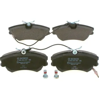 Brzdová destička Sada brzdových destiček, kotoučová brzda BOSCH 0 986 424 451