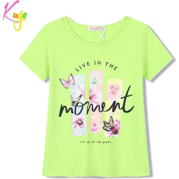 Dívčí tričko kr.r. Kugo FL1207, zelené