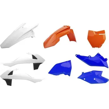 POLISPORT kompletní plasty KTM EXC/EXCF 17-19, barva SIX DAYS (bez nálepek SIX DAYS) KTM EXC-F 250 rok 17-19