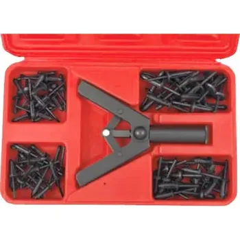 Kleště Kleště nýtovací pro plastové nýty sada 81 dílů, Triumf (Triumf - profi)