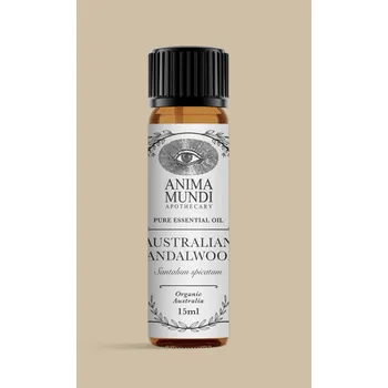 Aroma difuzér Anima Mundi - esenciální olej, Santalové dřevo, 15 ml