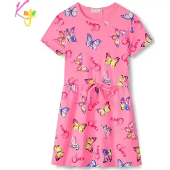 Dívčí šaty Dívčí šaty Kugo HS9270, světle růžové