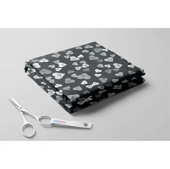 Softshell zimní, EKG na tmavém podkladu