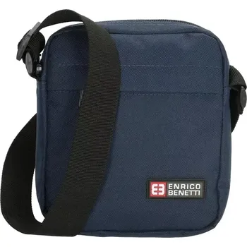 Pánská crossbody taška modrá Enrico Benetti Amsterdam 54295 - textilní, přes rameno, nastavitelný popruh | Cooltovka.cz