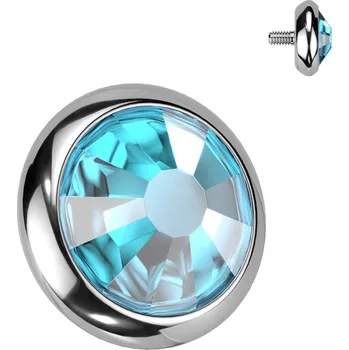 Piercing Šperky4U Náhradní kamínek TITAN, závit 1,2 mm, 3mm - TIT1076-03Q