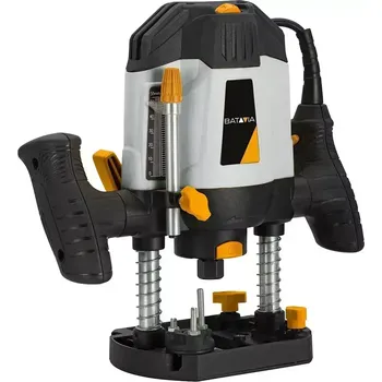 Frézka Frézka na dřevo 1200W, určena pro frézování drážek, hran, profilů i rybinových spojů, max. 56mm, 11 - 30000 ot./min., ø 6 - 8 mm, 230V, MAXXSERIES BATAVIA (BATAVIA)