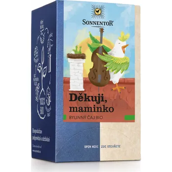 Horký nápoj Sonnentor Děkuji, maminko bio 27 g porc. dvoukomorový