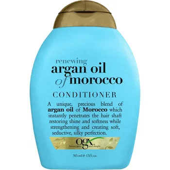 OGX Argan Oil Of Morocco Posilující kondicionér pro lesk a hebkost vlasů 385 ml