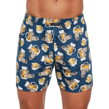 Pánské spodní prádlo Pánské boxerky CORNETTE CLASSIC CL.1372 BEER 3XL 0