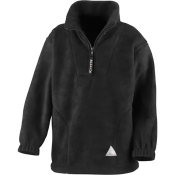 Chlapecká mikina Result Dětská fleecová mikina R033J Black XS (4-6)