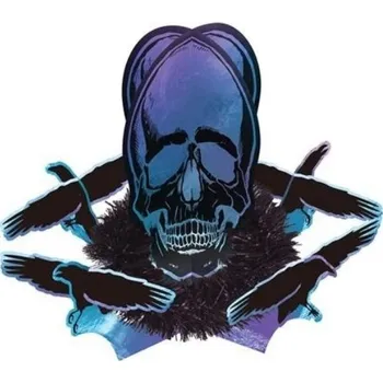 Party dekorace Halloweenská dekorace na stůl Goblet Skeleton