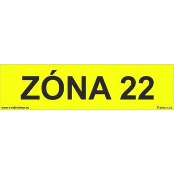 Zóna 22 Plast 210 x 55 mm tl. 0.5 mm - Kód: 00452