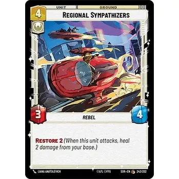 Sběratelská karetní hra Regional Sympathizers 243/252 - Spark of Rebellion Typ karty: Standard