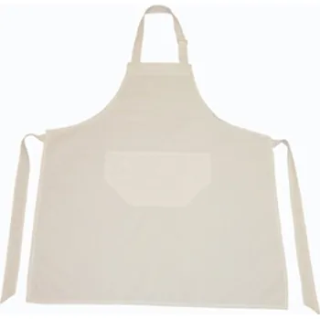 Pracovní zástěra L-Merch Unisex zástěra NT5220 White 85 x 75 cm