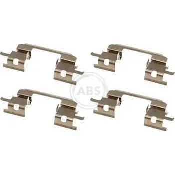 Přislušenství brzdového systému Sada příslušenství obložení kotoučové brzdy A.B.S. 1672Q