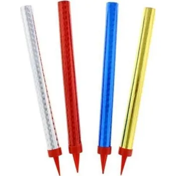 Dortové fontánky barevné 18 cm - 4 ks