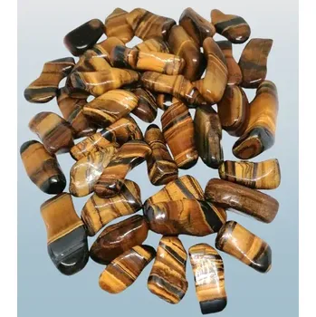 Tygří oko tromlované, malé v AA kvalitě