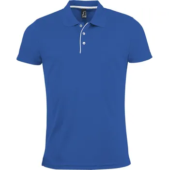 SOĽS Performer Men Pánské funkční polo triko SL01180 Royal blue 3XL