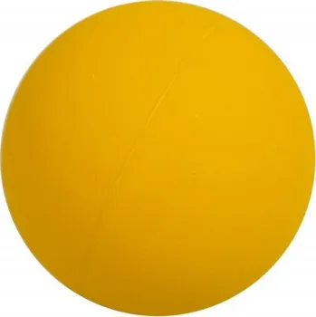 WEIDNER Antistresový míček 6,3 cm, pěnový, žlutý