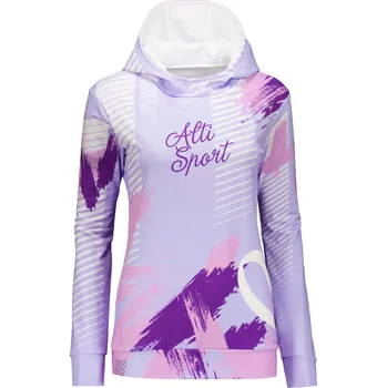 Dámská mikina Dámská funkční mikina premium ALTISPORT VOJ/ALW027MI01 FIALOVÁ XL