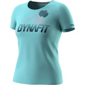 Pánská móda Triko Dynafit Transalper Graphic S/S Tee W marine blue 2025 Barva: modrá, Velikost: XS