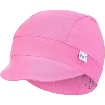 Kojenecká čepice Little Angel Kšiltovka tenká Outlast® UV 50+ Tm. růžová Vel. 6 (54 -57 cm)