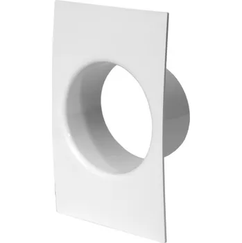 Ventishop VA125 hranatý montážní rámeček pro kulaté potrubí