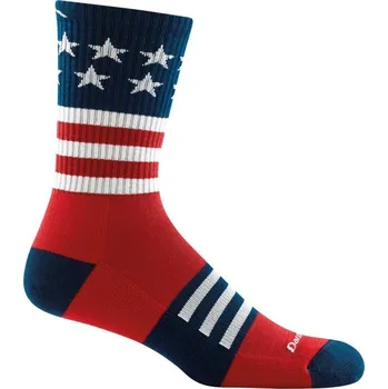 Dámské ponožky Darn Tough ponožky STARS HIKER MICRO CREW Lightweight Merino - pánské Velikost: M