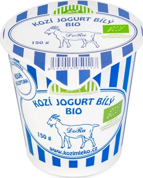 Natural Jihlava DoRa kozí jogurt bílý BIO 150 g