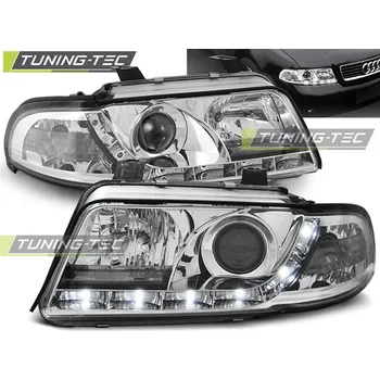 Přední světlomet Tuning-Tec Přední čirá LED světla Audi A4 (1999 - 2001) - chromované