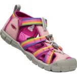 Keen SEACAMP II CNX YOUTH rainbow/festival fuchsia dětské sandály