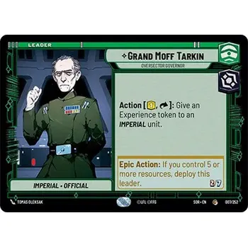 Sběratelská karetní hra Grand Moff Tarkin 007/252 - Spark of Rebellion Typ karty: Standard