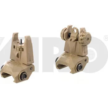 Sklopné muška a hledí a s nízkým profilem Kiro - Tan