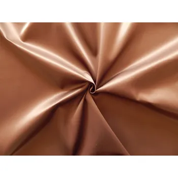 HEDVA ČESKÝ BROKÁT Ospen 160 HLADKÁ tmavě hnědá