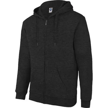 Pánská mikina Starworld Pánská mikina na zip s kapucí SW250 Dark Heather S