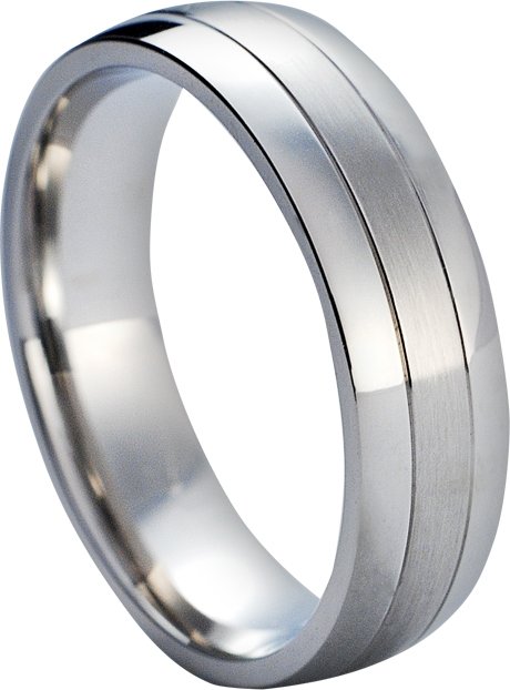 NUBIS® NSS1000 Pánský snubní prsten - velikost 76 - NSS1000-76