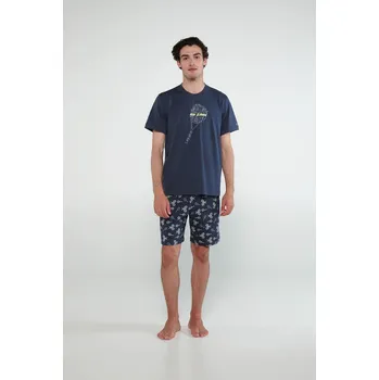 Pánské pyžamo Vamp Pyžamo s krátkými rukávy 20642