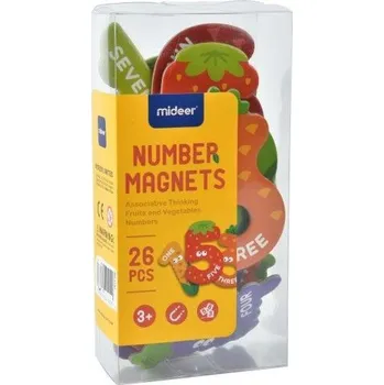 Dřevěná hračka Magnetky Čísla